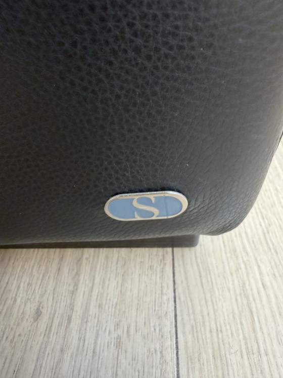 DeSede DS50 Zwart Leren Design Fauteuil – De Sede, Leather (photo 7 of 8)