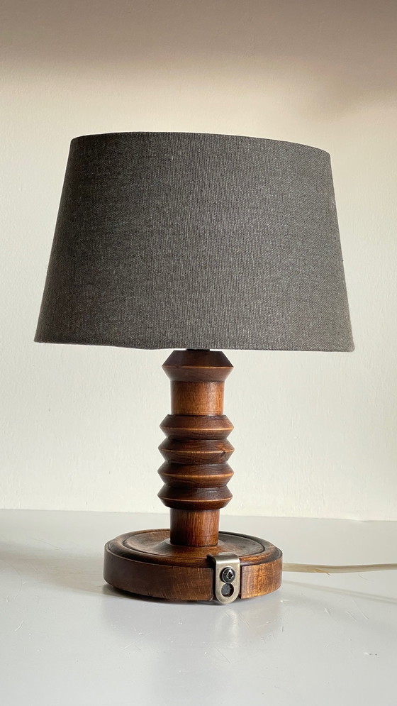 Image 1 of  Lampe Esprit Scandinave Façon Charles Dudouyt Vintage