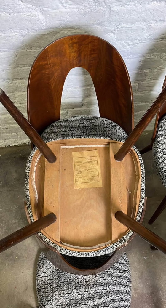 Image 1 of Ensemble de 4 Chaises d’Antonin Suman 1960s