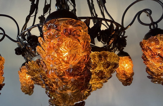 Image 1 of Kroonluchter Murano 1950/60