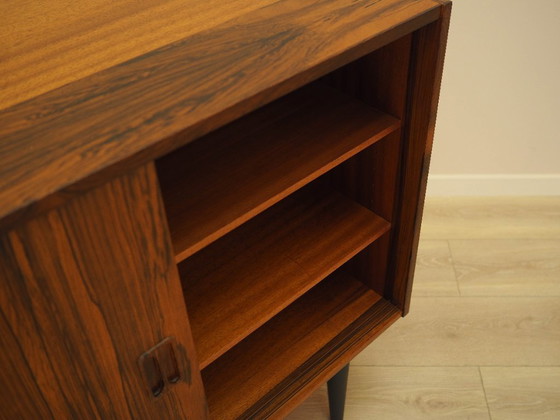 Image 1 of Kast van palissanderhout, Deens ontwerp, jaren 70, gemaakt in Denemarken.