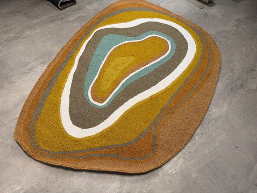 Brink & Campman Aura Ocre alfombra de exterior 160x230 cm