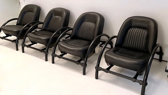 Image 1 of ron arad - sedia rover originale (ca. 1981) - restaurata - classico del design