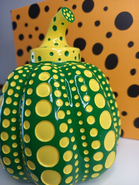 Image 1 of Pumpkin polka dot Yayoi Kusama (after) 