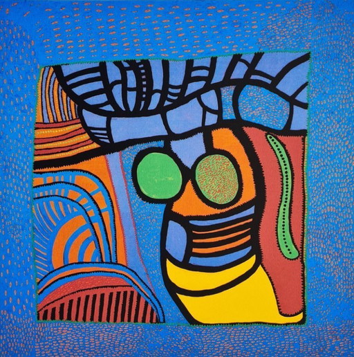 D'après Yayoi Kusama, Sans titre, Lithographie, années 1990