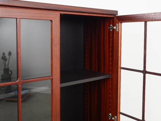 Image 1 of Vitrine en acajou, design danois, années 1970, fabriquée au Danemark