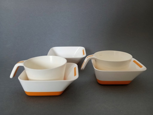 Taro Unterburger +Zach Meyer - Rare Lufthansa Industrial Design Coffee Set 2000'S