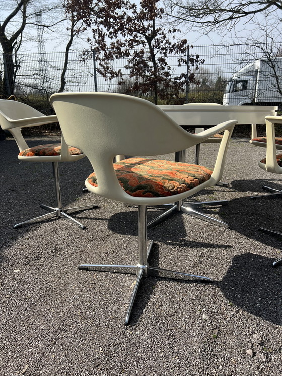 Image 1 of Konrad Schäfer 6 chairs + Dinner table
