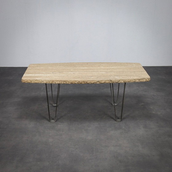 Image 1 of Travertine Coffee Table, Italy (1970s)