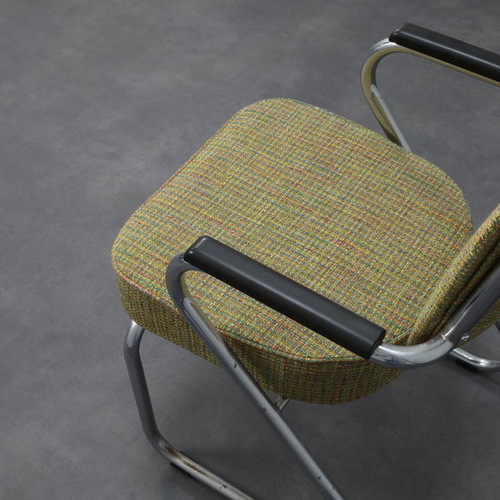 Image 1 of Tubular Frame Arm Chair by Fana, 1960s