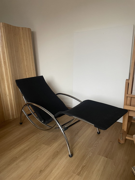 Image 1 of Unique Vintage Rocking Chair With Adjustable Base - Multifunctional Design From The 1970s