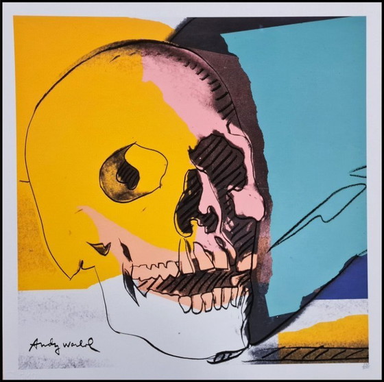Image 1 of After Andy Warhol, Teschio, 1980s, Lithograph