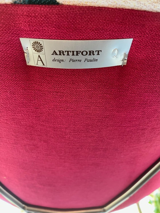 Artifort Orange Slice | Pierre Frey – Fauteuils, Metal, Textile (photo 5 of 6)