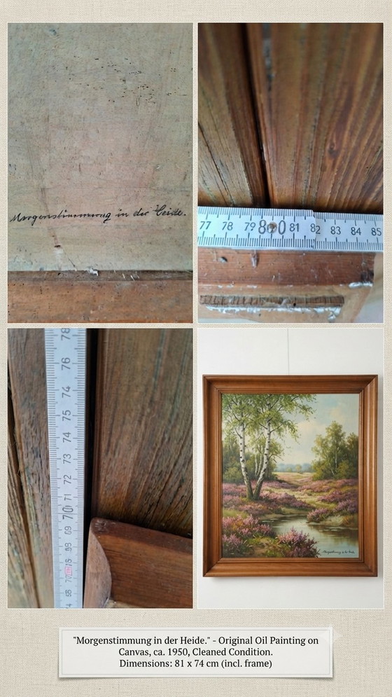 Lüneburger Heide – Objets d'art, Wood, Canvas (photo 2 of 7)