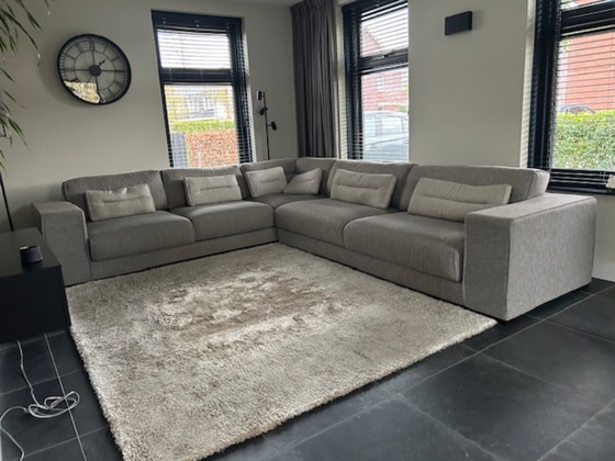 Image 1 of Luxurious fabric corner sofa