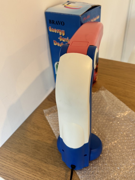 🦜 Vintage Toucan Lamp from the 80s – Perfect Condition + Original Box – Table lamps, Plastic (photo 6 of 8)