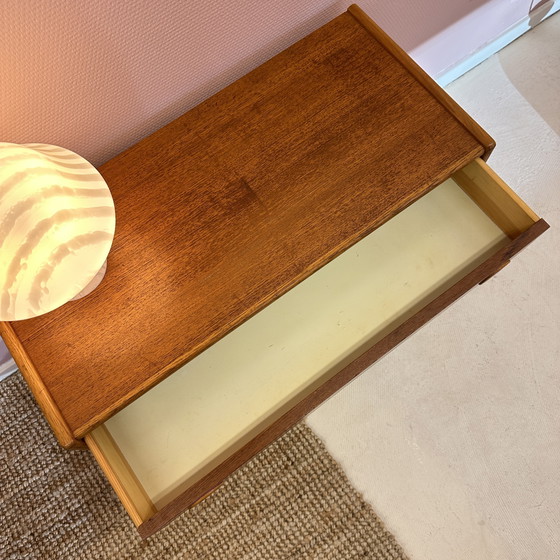 Image 1 of 1950's Swedish Mid-Century Teak Side Table / Hall Cabinet