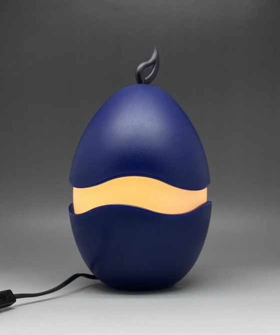 Image 1 of Madai egg lamp by Baroni & Patrini for Antonangeli - Italian 1980s design