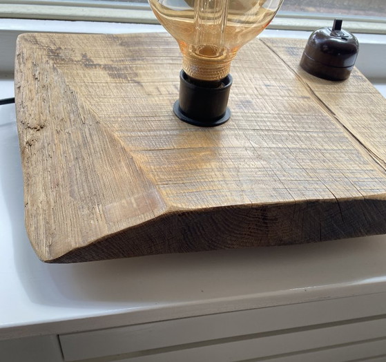 Image 1 of Table lamp, block lamp