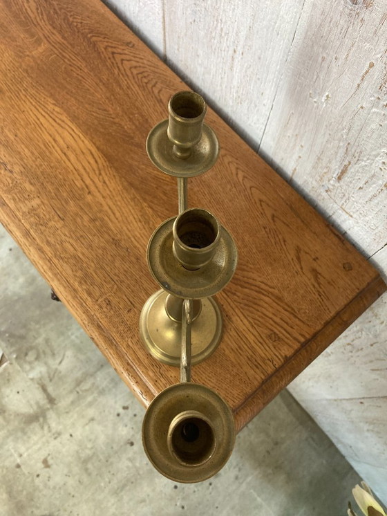 Image 1 of Three-branch candlestick