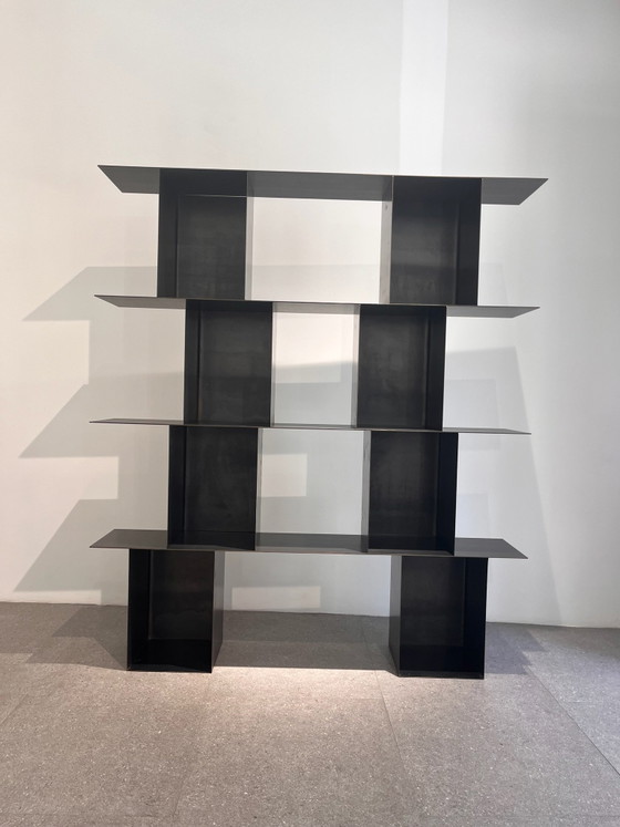 Étagères murales modulaires Franck Robichez, Métal, Noir (photo 2 sur 7)
