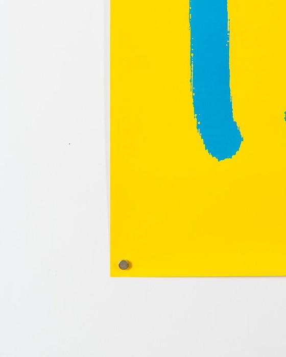 Image 1 of Thonet European Design – 1989 – Original Vintage Exhibition Poster – Modern Design – 83.7x59.5 cm A1