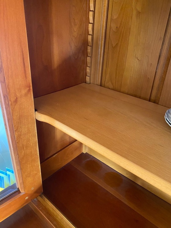 Meubles Tricoire "Aurélie" – Exclusieve complete eetkamer in massief kersenhout – Eetkamerset, Wood, Brass (photo 3 of 5)
