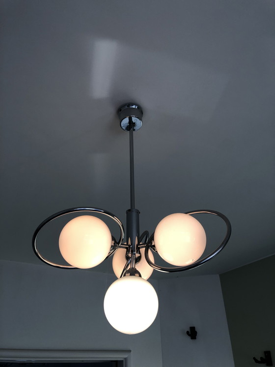 Image 1 of Lámpara de araña de la era espacial de mediados de siglo