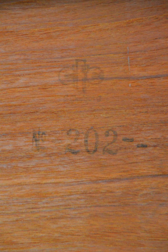 Image 1 of Deense nesttafels ontworpen door Johannes Andersen voor Silkeborg, jaren '60