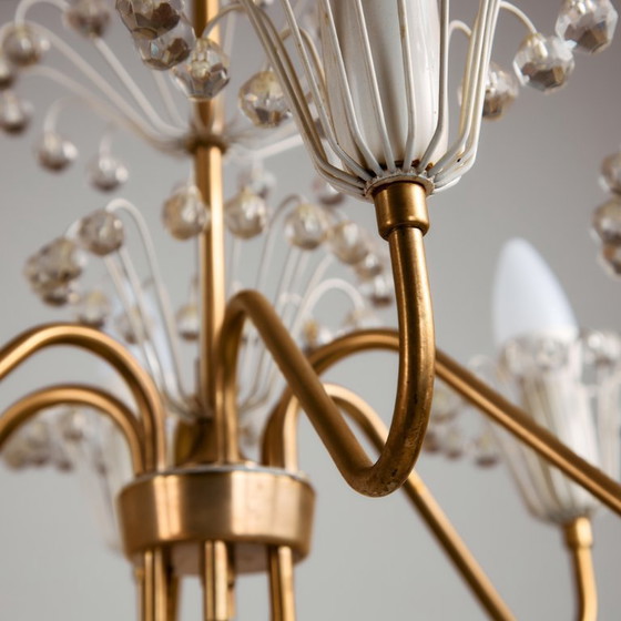 Image 1 of MK9487 Fontaine chandelier by Emil Stejnar for Rupert Nikoll