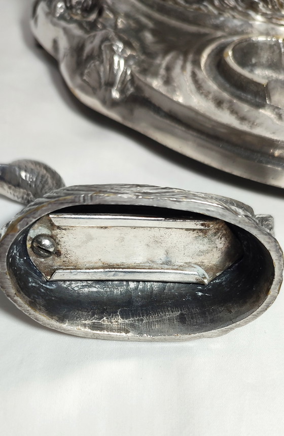 Image 1 of Metalen asbak: Spanje, jaren 1960