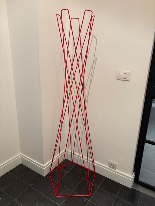 Appendiabiti a cestello Cascando rosso - Perfetto