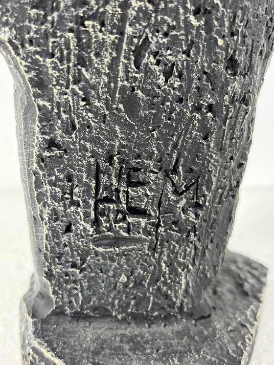 Image 1 of Vintage sixties Brutalist statue of a woman