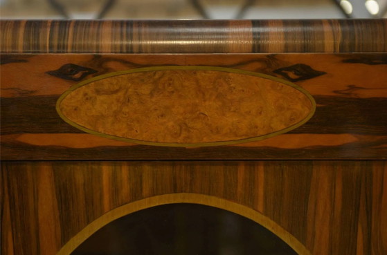 Armadio neoclassico Art Déco in impiallacciatura di ebano anni '30 – Legno, Art Deco (photo 7 of 15)