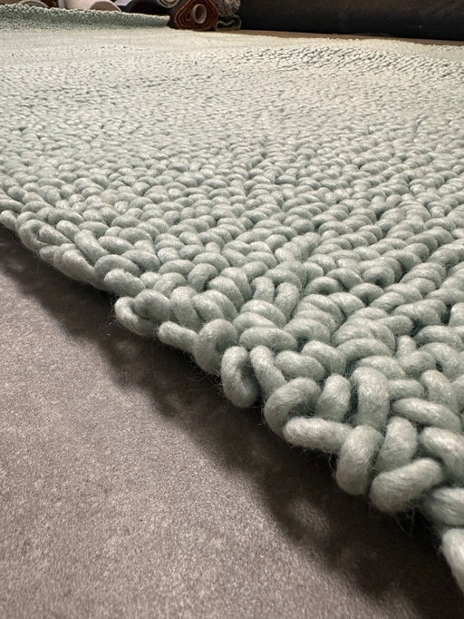 Rug Brink and Campman Aura 70007 170x240 cm wool mint