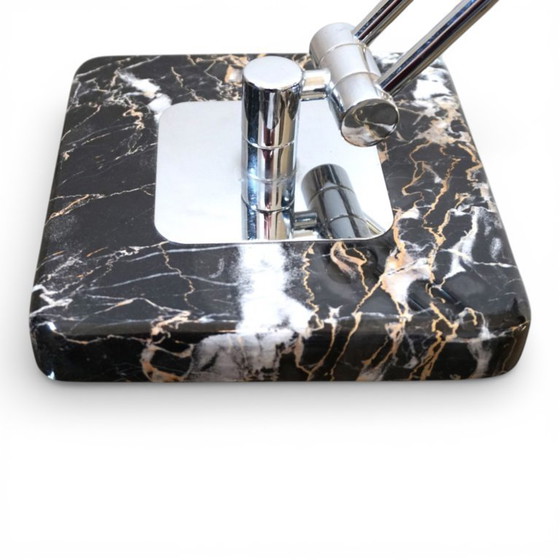 Image 1 of Hillebrand tafellamp in art-decostijl van Egon Hillebrand, 1960