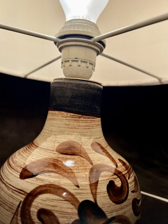 Vintage Table Lamp West Germany Retro 60s/70s – Ceramic (photo 4 of 5)