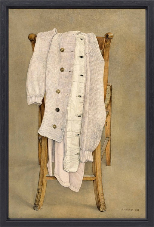 Jopie Huisman – Borstrok auf Deventer Chair – in neuem Gestell