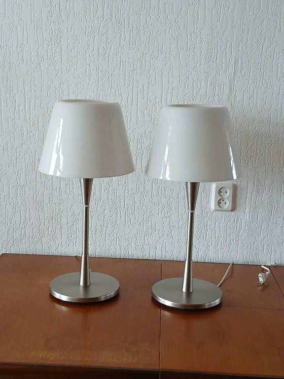 Set IKEA Stockholm Lampade da Tavolo Touch – Dimmerabile - Vintage – Vetro (photo 5 of 9)
