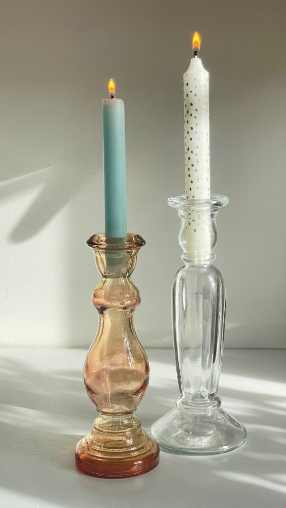 Image 1 of CANDLESTICK GLASS