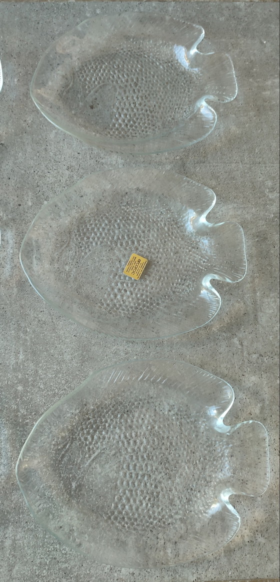 Piatti vintage Arcoroc con pesci, nuovi nella confezione originale. – Stoviglie, Glass (photo 5 of 13)