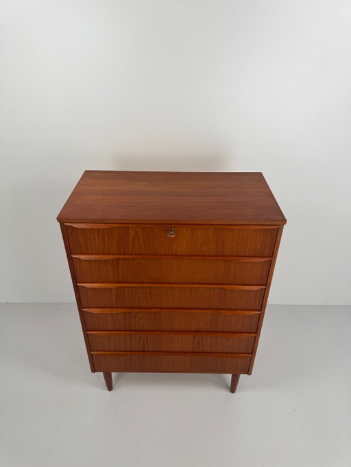 Cómoda danesa, Dinamarca, década de 1960 – ladekasten, Wood (photo 2 of 7)