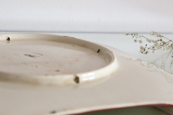 Image 1 of Achthoekig bord, Lunéville