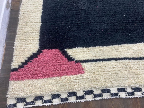 Image 1 of Handgeknüpfter Beni-Ourain-Wollteppich, 3 x 3 m