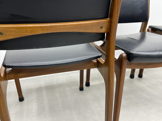 Image 1 of 4 sedie danesi vintage (da restaurare)