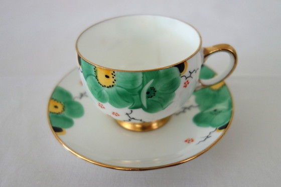 Image 1 of Juego de té Art Déco Paragon, fabricado en Inglaterra en la década de 1930.