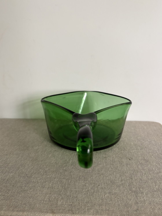 Bol Empoli Verde soufflé à la main - Italie années 70 – Glass (photo 7 of 10)