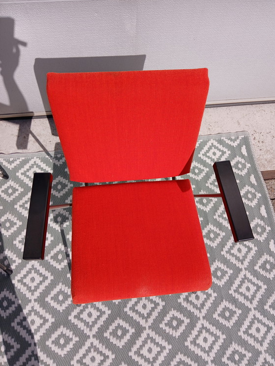 Image 1 of 2 x 2 x Industrial Armchairs Gispen Design Wim Rietveld Model 415/1401