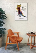 4 poster di Basquiat, Bauhaus, Frida Kahlo e D. Shrigley
