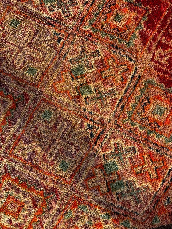 Image 1 of Vintage Moroccan Boujad Rug 180x290 cm – Handmade Berber Wool Rug